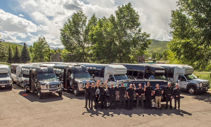 The Fleet and Drivers of Limousines of Aspen